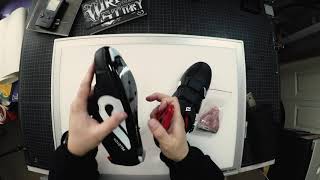 Peloton Shoes Unboxing and Setup [upl. by Ebneter]