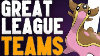 NEW Great League Teams  Best Great League Teams  Pokemon GO Battle League [upl. by Atalaya]