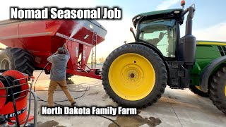 Nomad Seasonal Job Family Farm North Dakota [upl. by Hiett]