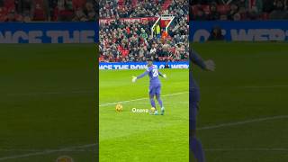 onana manunited manchersterunited football oldtraford premierleague fy fyp viral uk wow [upl. by Mickey379]