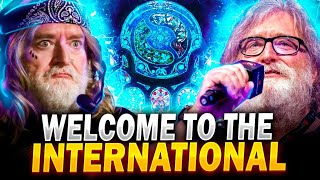 Welcome to the International  All Opening Ceremony Speeches by Gabe Newell TI1  TI12 [upl. by Knutson564]