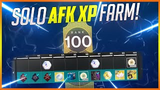 EASY AFK Solo XP Farm Unlock ALL Your Artifacts amp MAX Your Season Pass  Destiny 2 Season 15 [upl. by Odette]