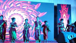 SAPTARANG 2024 MAZHYA KESHATIL GAJARA SONG PERFORMANCE [upl. by Haynor]