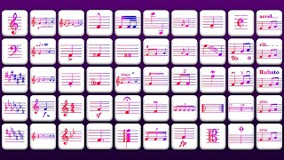 50 Music Symbols Explained in 15 Minutes [upl. by Naujad]