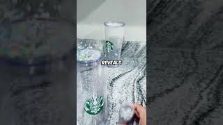 Creative DIY Starbucks Glow In The Dark Cup [upl. by Bohaty641]