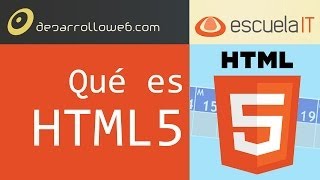 Qué es HTML5  Primera clase del curso gratuito completa [upl. by Igal203]