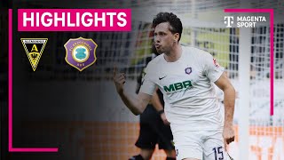 Alemannia Aachen  FC Erzgebirge Aue  Highlights 3 Liga  MAGENTA SPORT [upl. by Garrot217]