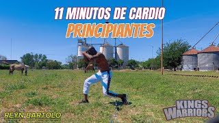 CARDIO PARA PRINCIPIANTES Y SEDENTARIOS quot11 Minutos de Movimiento Fácilquot [upl. by Tuttle]