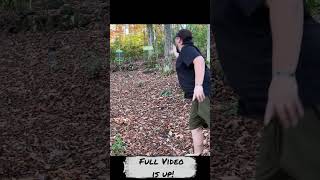 Clutch Birdie Putt During Latestest Video shorts discgolfislife discgolf [upl. by Serrell]