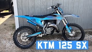 New KTM 125SX Build [upl. by Sicnarf]