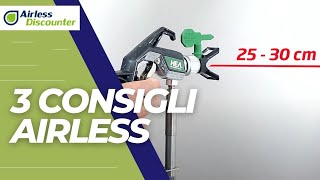 3 consigli fondamentali sulla verniciatura a spruzzo airless  Airless Discounter [upl. by Ajar]