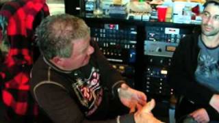 William Shatner amp Zakk Wylde recording Iron Man [upl. by Yecnay]