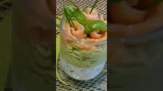 Verrine avocat saumon fumé 😋⁉️😋 viralvideo food verrines avocado saumon cooking 559 fypシ゚ [upl. by Bonner642]