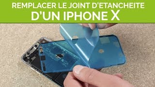 Remplacer le joint de lécran de son iPhone X by SOSav [upl. by Neva]