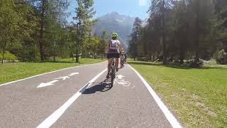 Bicicletta che passione  pista ciclabile Vezza dOglio Temù Ponte di Legno [upl. by Dnalram]