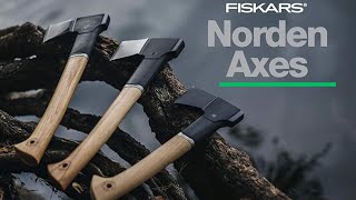 Fiskars Norden N10 Ax Review Bushcraft Field Test Performance [upl. by Yirinec318]