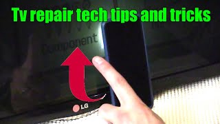 3 Ways to Troubleshoot LED LCD TV with a Black Screen TV repair part 1 [upl. by Anirad]