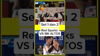 RED SPARKS VS IBK ALTOS  Set 1 dan 2  K VLeague 2425 shorts [upl. by Georgeanna]