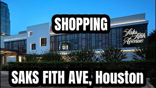 Saks Fifth Avenue shopping ￼ Houston Galleria mall [upl. by Jourdan]