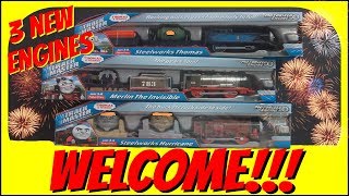 Welcome Thomas amp Friends Steelworks Thomas Merlin amp Hurricane Journey Beyond Sodor [upl. by Bab346]