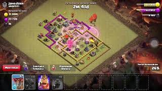 PERANG CLAND YANG TERAKHIR HARI KE 7  CLASH OF CLANS [upl. by Therine]