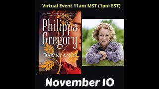 Philippa Gregory discusses Dawnlands [upl. by Rubinstein]