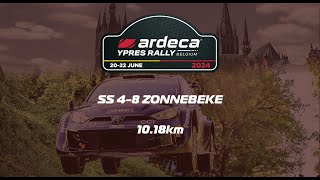 Ardeca Ypres Rally 2024  SS 48 Zonnebeke [upl. by Jolenta]