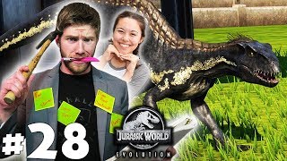 INDORAPTOR  Part 28  Lets Play Jurassic World Evolution [upl. by Enawtna]