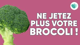 Que faire avec le pied de brocoli  2 recettes faciles et anti gaspi [upl. by Ailimaj]