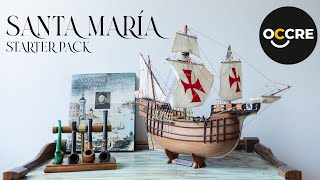 Maqueta de Iniciación del Nao Santa María de OcCre [upl. by Artemisia]