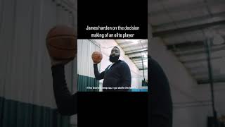 James Harden on being an elite basketball player 🏀 shorts [upl. by Phaidra471]