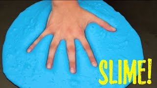 DIY Simple Slime  How To Make Slime easy No Borax Detergent Soap [upl. by Nimzay]