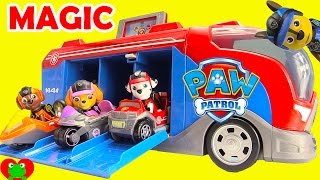 Paw Patrol Magical Mission Cruiser and Mission Pups [upl. by Magulac943]