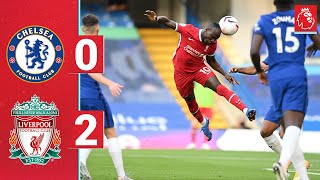 Highlights Chelsea 02 Liverpool  Manes double wins it at Stamford Bridge [upl. by Ennywg]