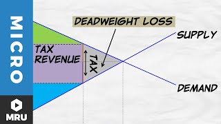 Tax Revenue and Deadweight Loss [upl. by Oigimer169]