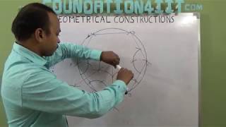 How to Construct the Circumscribed Circle of a Regular Hexagon [upl. by Foscalina]