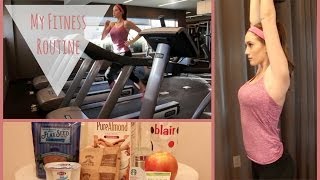 My Fitness Routine Food  Outfit  Workouts   Blair Fowler [upl. by Naujyt]