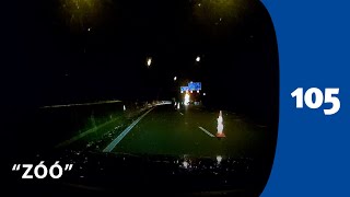 Vrouw 31 ramt voertuig Rijkswaterstaat na negeren rode kruizen  Haarlem105 [upl. by Ledua]