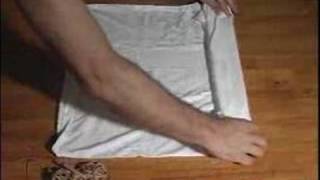 How to Tie Dye Shirt Designs  Horizontal Double Roll Pattern for Tie Dye Shirts [upl. by Melise]