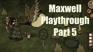 DST Maxwell Playthrough Part 5 Moose Moslings and Frogs Day 4755 [upl. by Eniak]