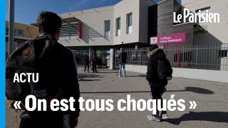 Agression de Samara à Montpellier  les élèves du collège Rimbaud sous le choc [upl. by Fusco]