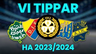 VI TIPPAR HOCKEYALLSVENSKAN 20232024 [upl. by Abla]