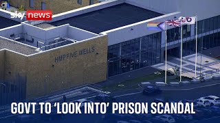 HMP Five Wells Justice secretary to look into conditions at prison exposed in Sky News report [upl. by Chevy]