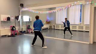 Backstreet Boys’ Everybody  Dance tutorial video with music [upl. by Damas]