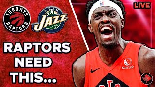 Raptors Need This DubToronto Raptors vs Utah Jazz  LIVE Watch Along [upl. by Elroy]