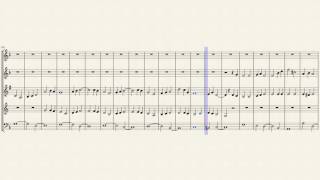 quotQuodlibetquot BWV 524 for Wind Quintet [upl. by Ettennad983]