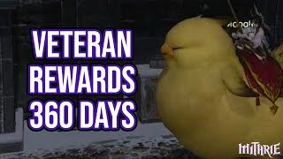 FFXIV 221 0333 Veteran Rewards 360 Days [upl. by Llewen132]