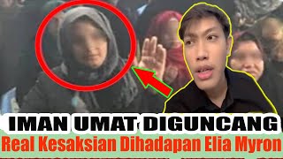 NGUERI  GARAGARA CERAMAH ELIA MYRON IBU INI KELUAR DARI ISLAM DAN MENANGIS [upl. by Lucic757]