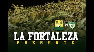 LA FORTALEZA PRESENTE  Bmanga Vs Equidad 4Ago  FORTALEZA LEOPARDA SUR 2018 [upl. by Kovacev]