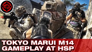 Airsoft M14 DMR Gameplay Tokyo Marui [upl. by Lourdes]